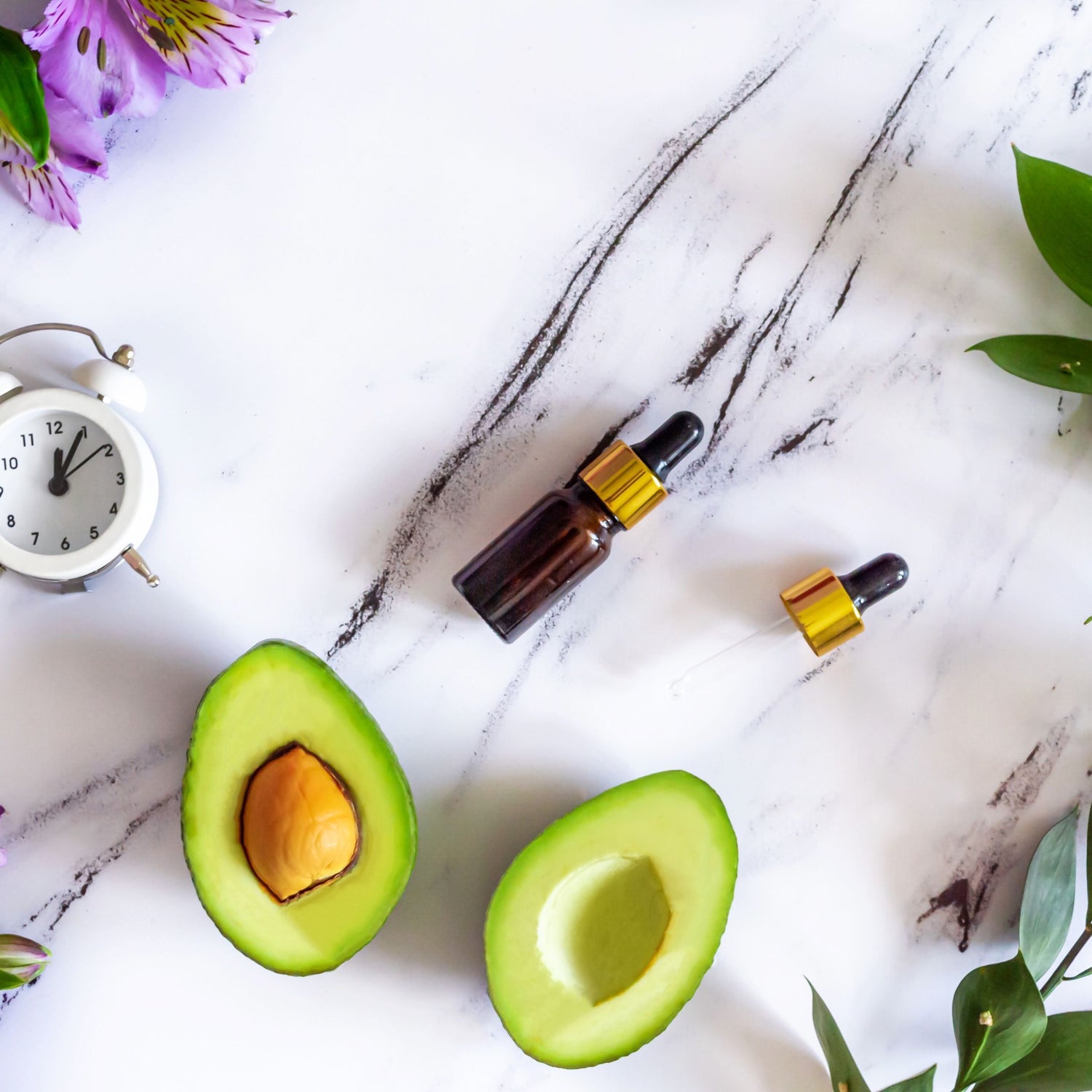 Avocado is a great source of alpha lipoic acid for hair growth and hair health.