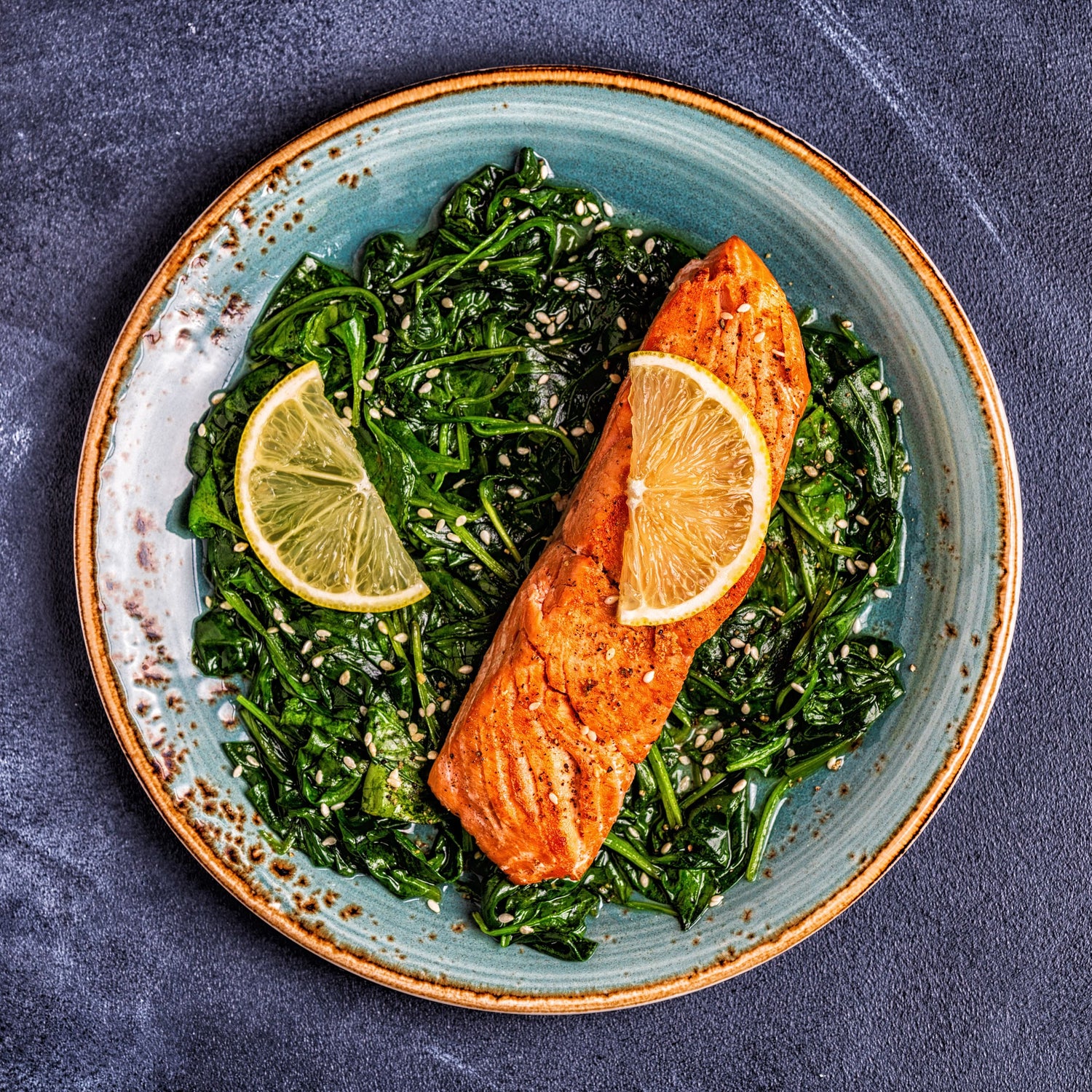 One serving of salmon meets 48% of the DV for vitamin B1 or thiamine, essential for hair growth and development.