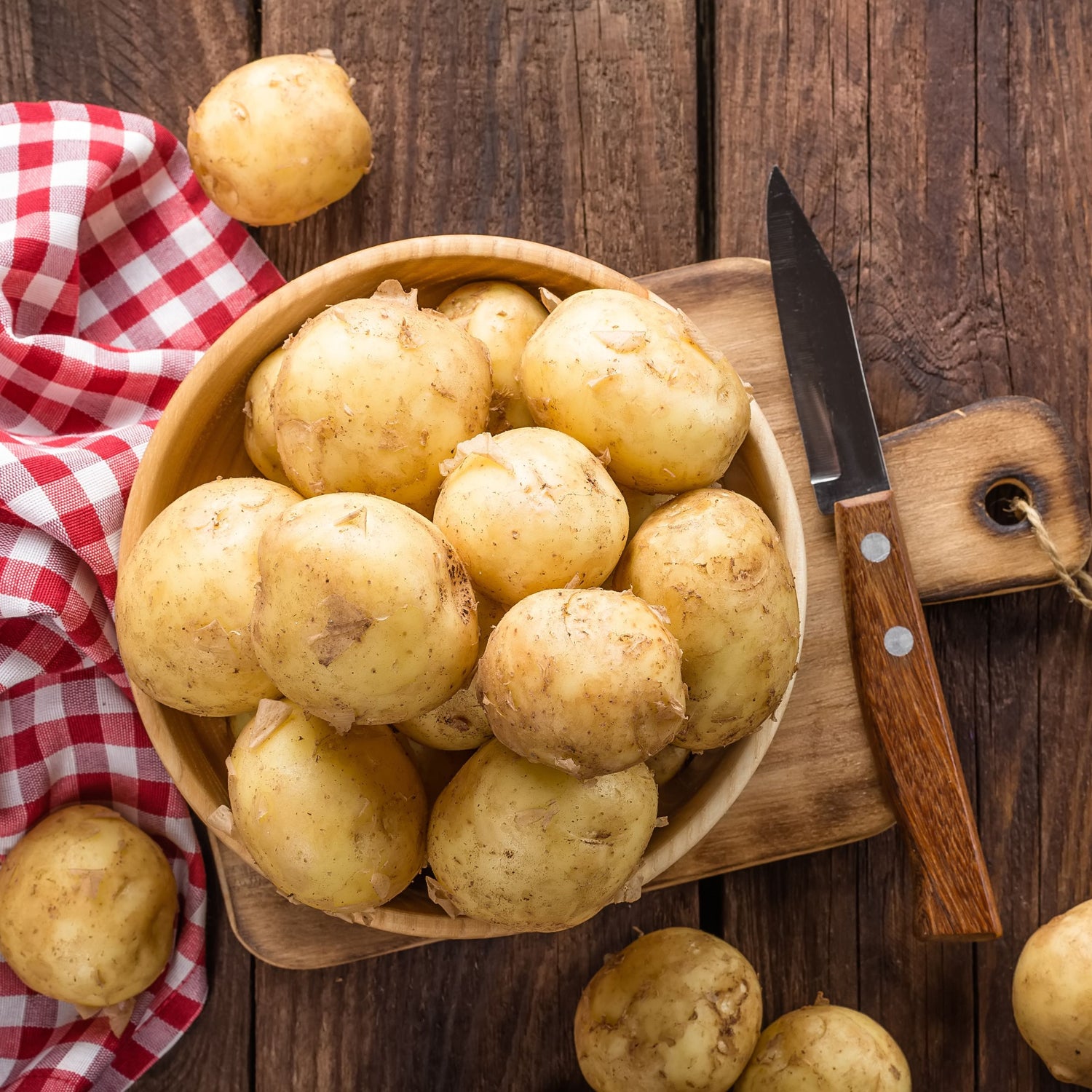 Potatoes is also a great source of copper, necessary for hair health and hair growth.