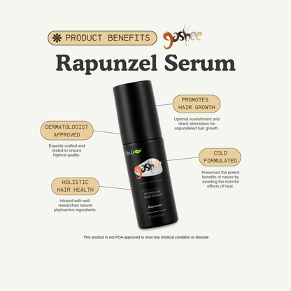 Gashee Botanical Hair Serum | Rapunzel
